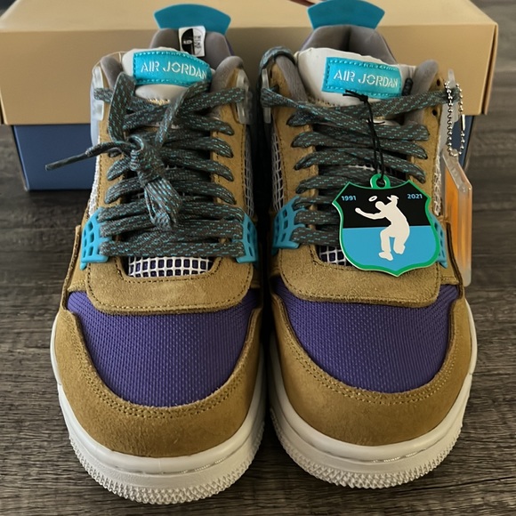 Air Jordan 4 Retro SP 30th Anniversary Union Desert Moss - Size M 9 - NWT - Picture 2 of 12